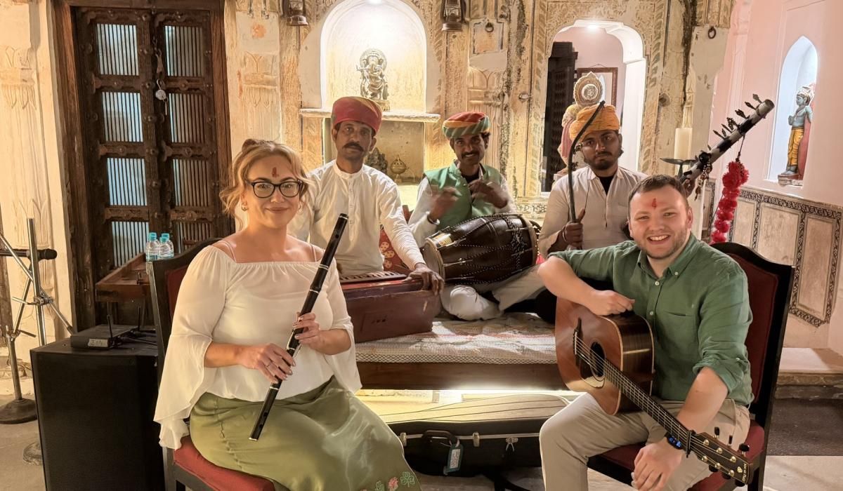 Irish Musician Jack Warnock Brings Celtic Sounds to India’s Vhah Festival in Rajasthan