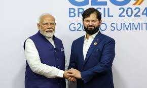 Trade Winds: India and Chile Charting a Course for Economic Partnership During Presidential Visit