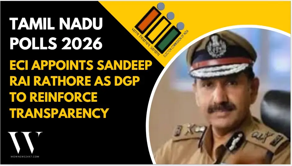 ECI Appoints Sandeep Rai Rathore As Tamil Nadu’s New DGP Ahead Of Assembly Polls