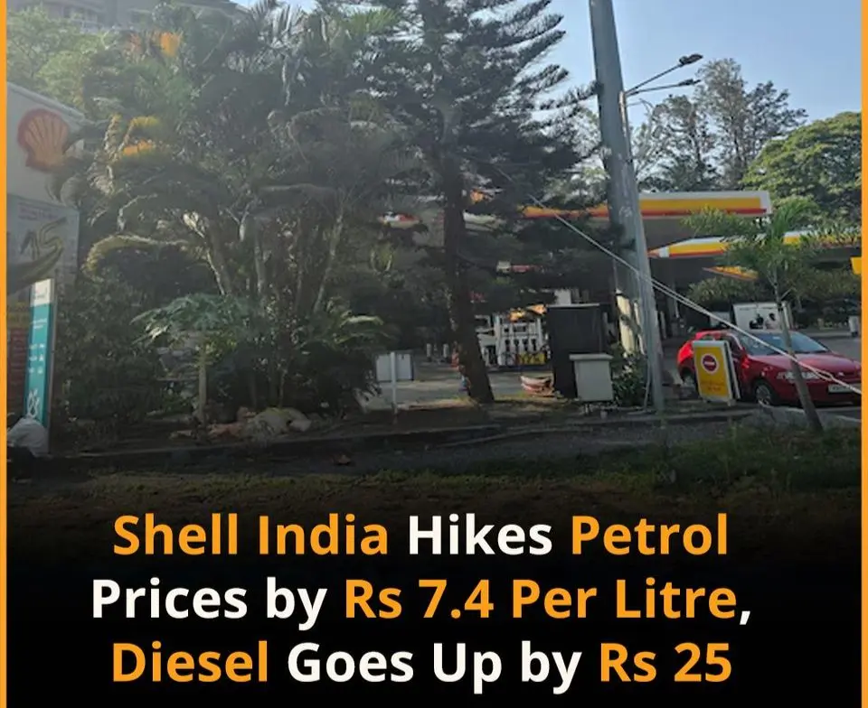 Shell shocks consumers with ₹25 diesel hike across India