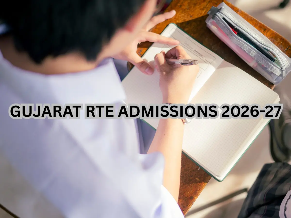 Gujarat RTE Admissions 2026-27 Begin With Online Registration From March 1 To March 21