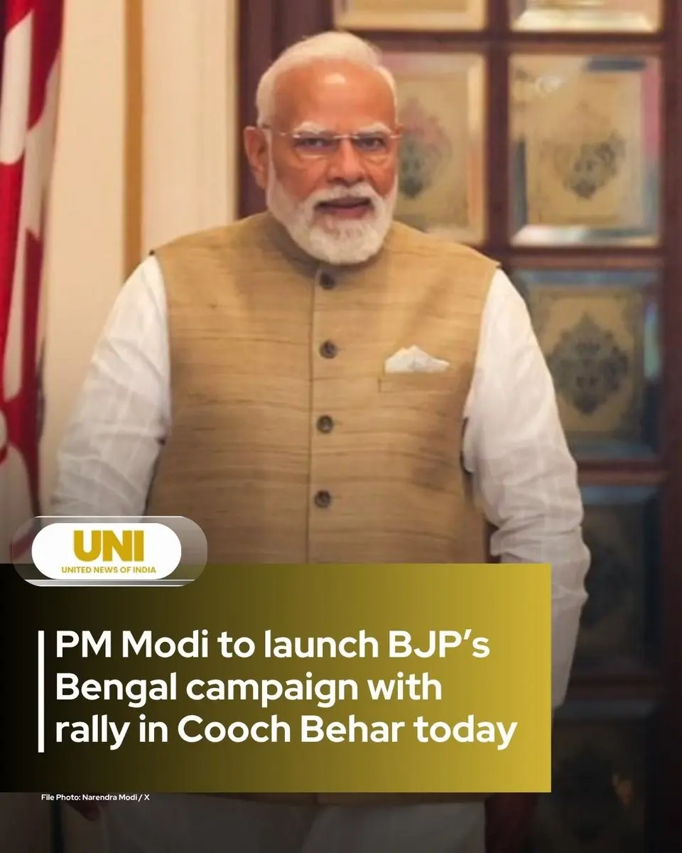 Modi To Launch BJP’s Bengal Campaign With Rally In Cooch Behar
