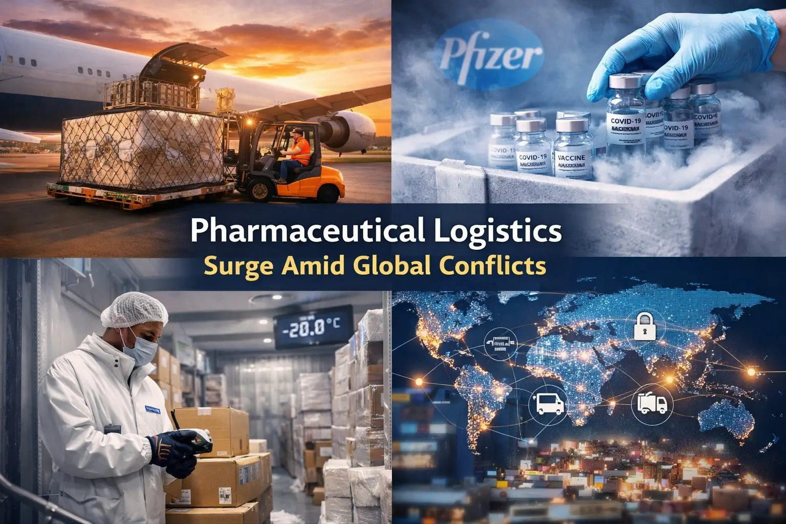 Pharmaceutical Logistics Sector Sees Surge Amid Global Conflicts