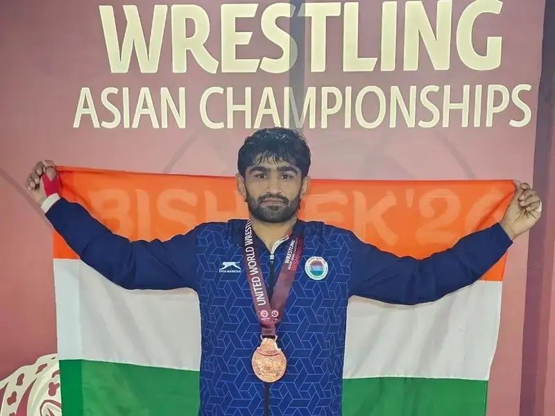 Indian Grapplers Shine: Nitesh Wins Silver, Sachin And Prince Add Bronze