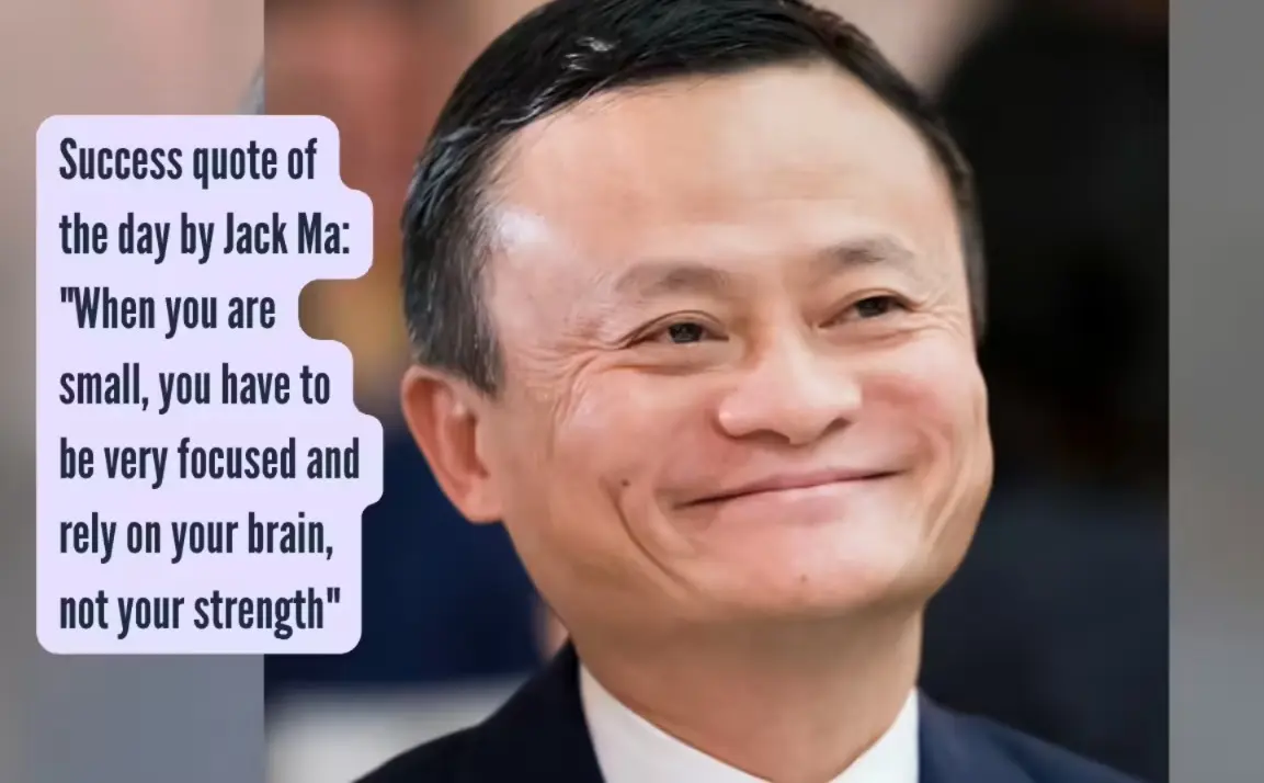 Success Lessons From Jack Ma: Brain Over Strength For Startups