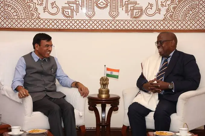 Sports Diplomacy In Action: Dr. Mandaviya Meets Commonwealth Sport President