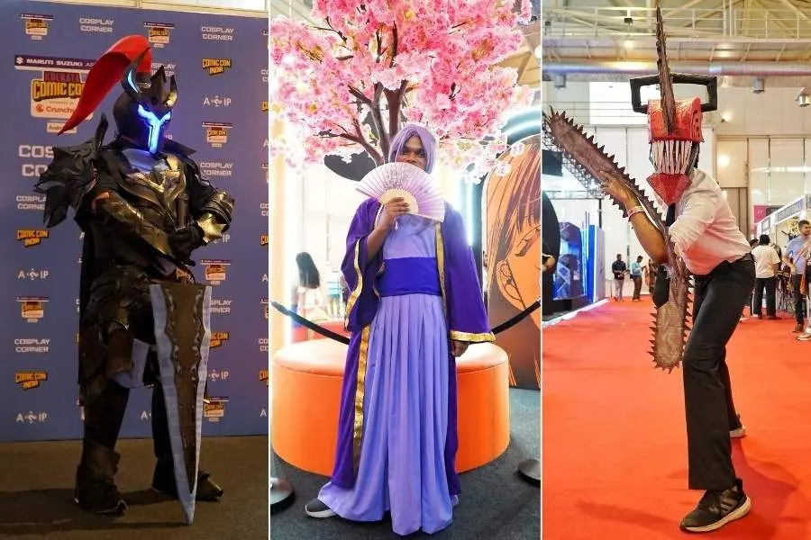 Superheroes And Anime Icons Shine As Fans Cosplay At Kolkata Comic Con 2026