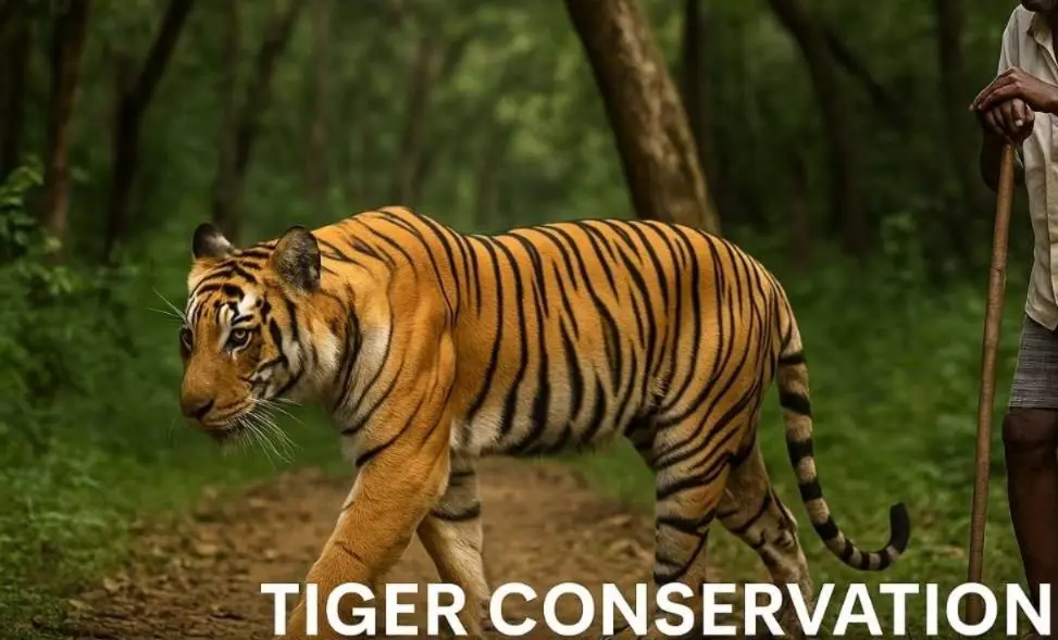 Tiger Conservation Strengthens Farming, Water And Education In India