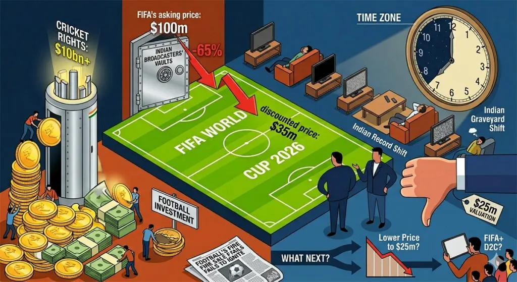 Prasar Bharati Eyes FIFA World Cup 2026 Rights As Broadcasters Hesitate