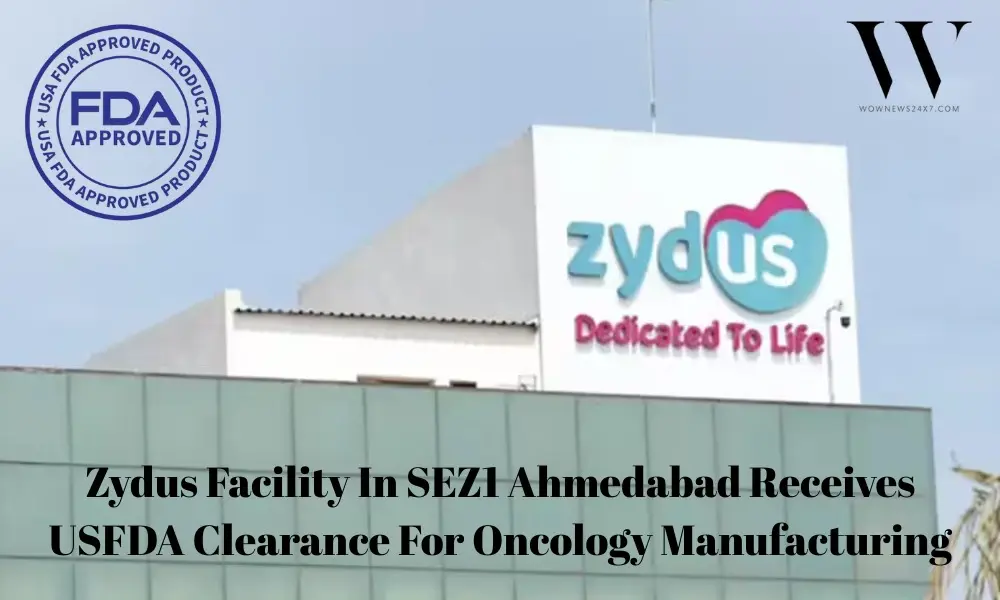 Zydus Lifesciences Receives USFDA EIR For Oncology Injectable Facility In Ahmedabad SEZ1