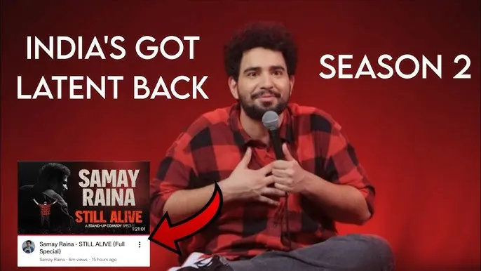 Comedy’s Wild Child Returns: Samay Raina Confirms India’s Got Latent Season 2