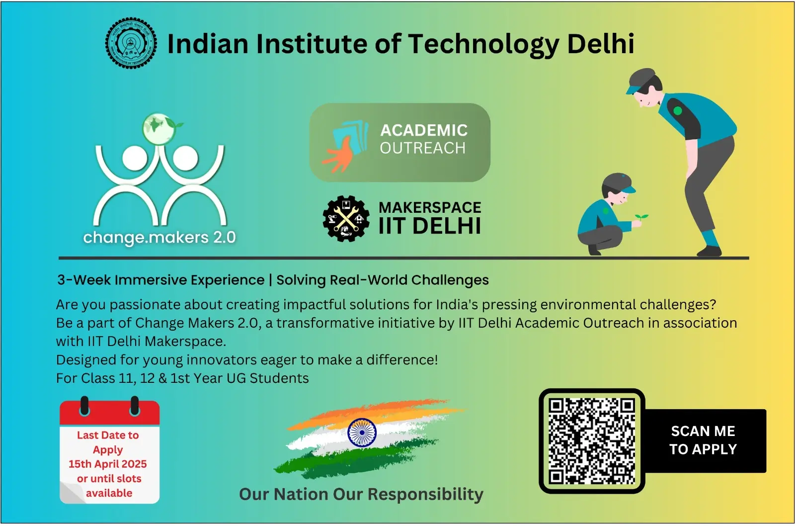 April 28 Marks A New Beginning - Will IIT Delhi’s Changemaking Course Redefine Education For Young Minds?