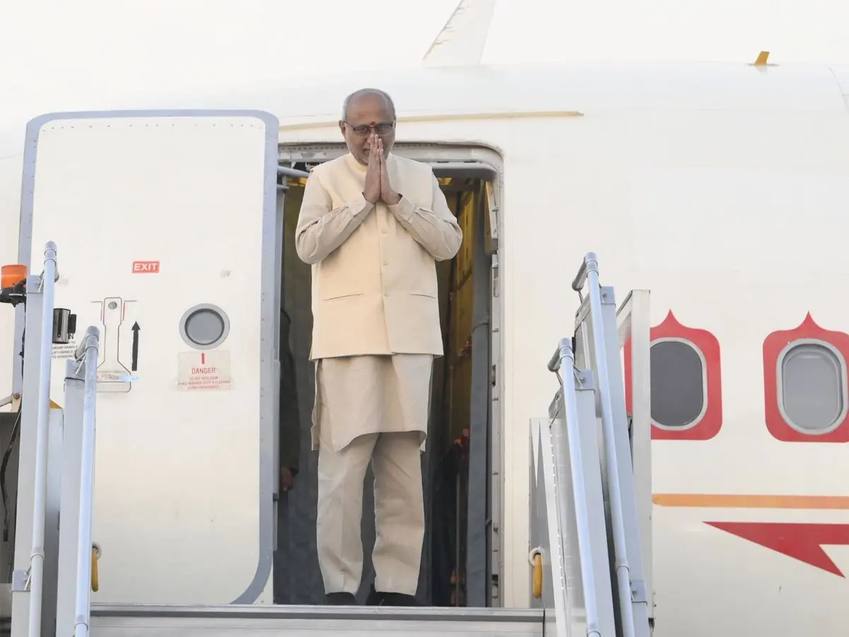 Vice President C P Radhakrishnan Embarks On First Bilateral Visit To Sri Lanka