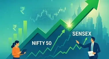 Sensex Gains As Nifty Ends Higher, Rupee Weakens