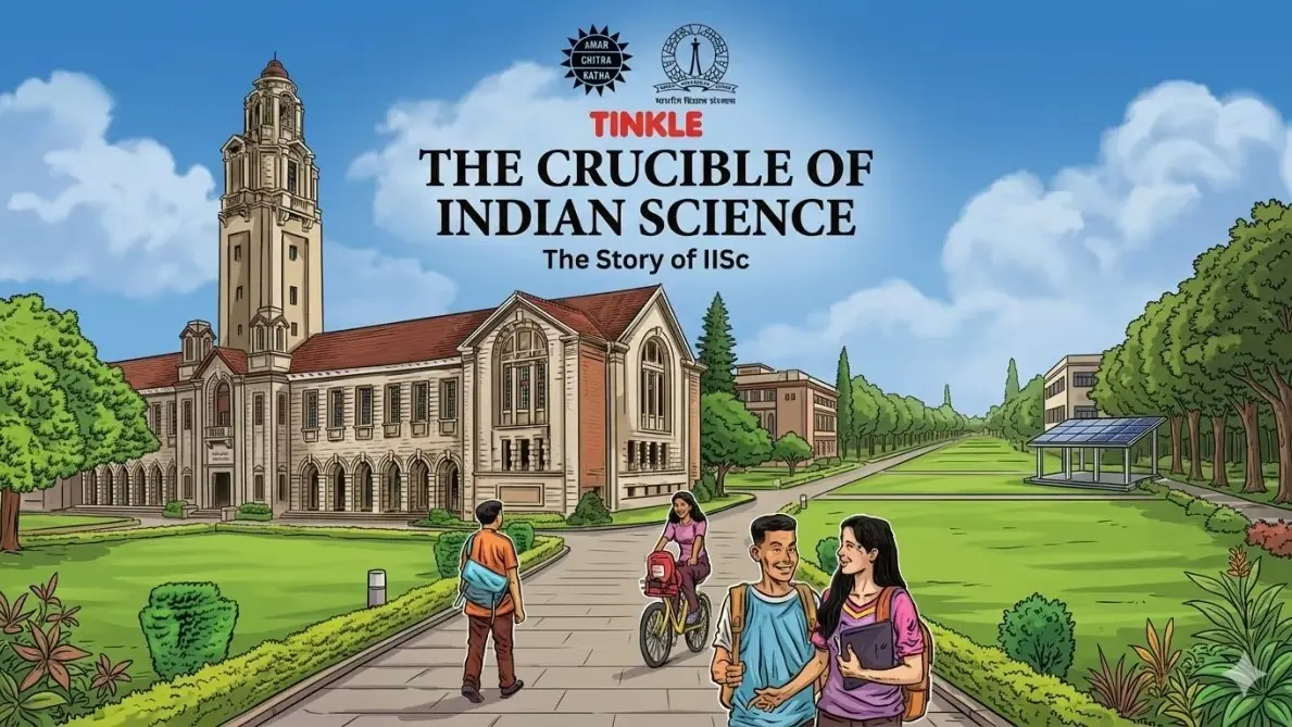 New Comic Brings IISc’s Century-Long Scientific Legacy To Young Readers