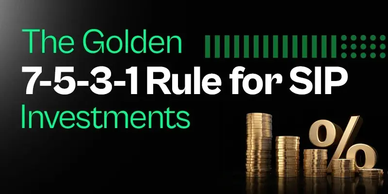 SIP 7-5-3-1 Rule: Smart Investment Formula For Long-Term Wealth Creation