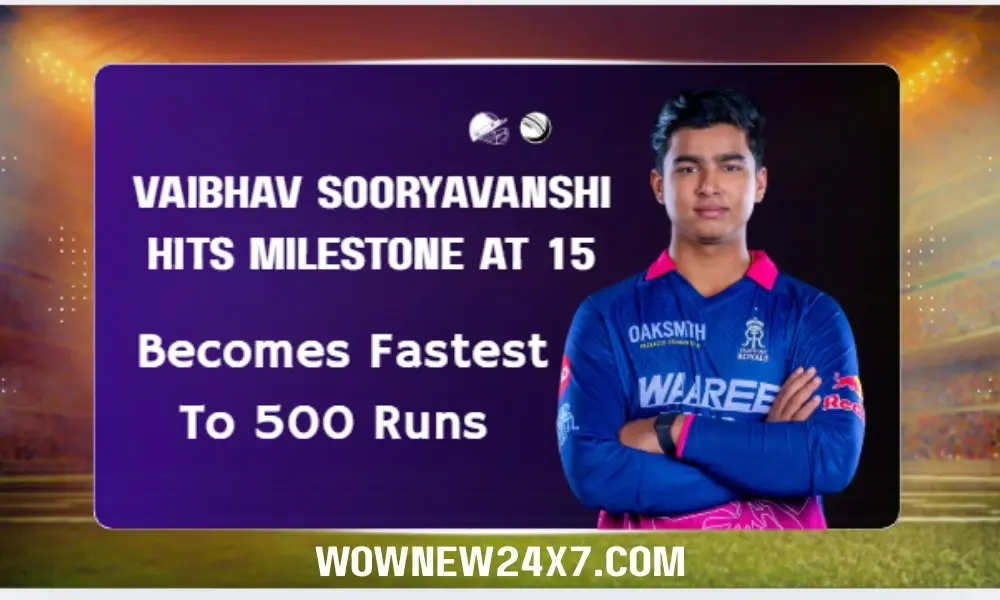 Fastest To 500 Runs: Vaibhav Sooryavanshi Stuns IPL – Is He The Future Face Of Indian Cricket?