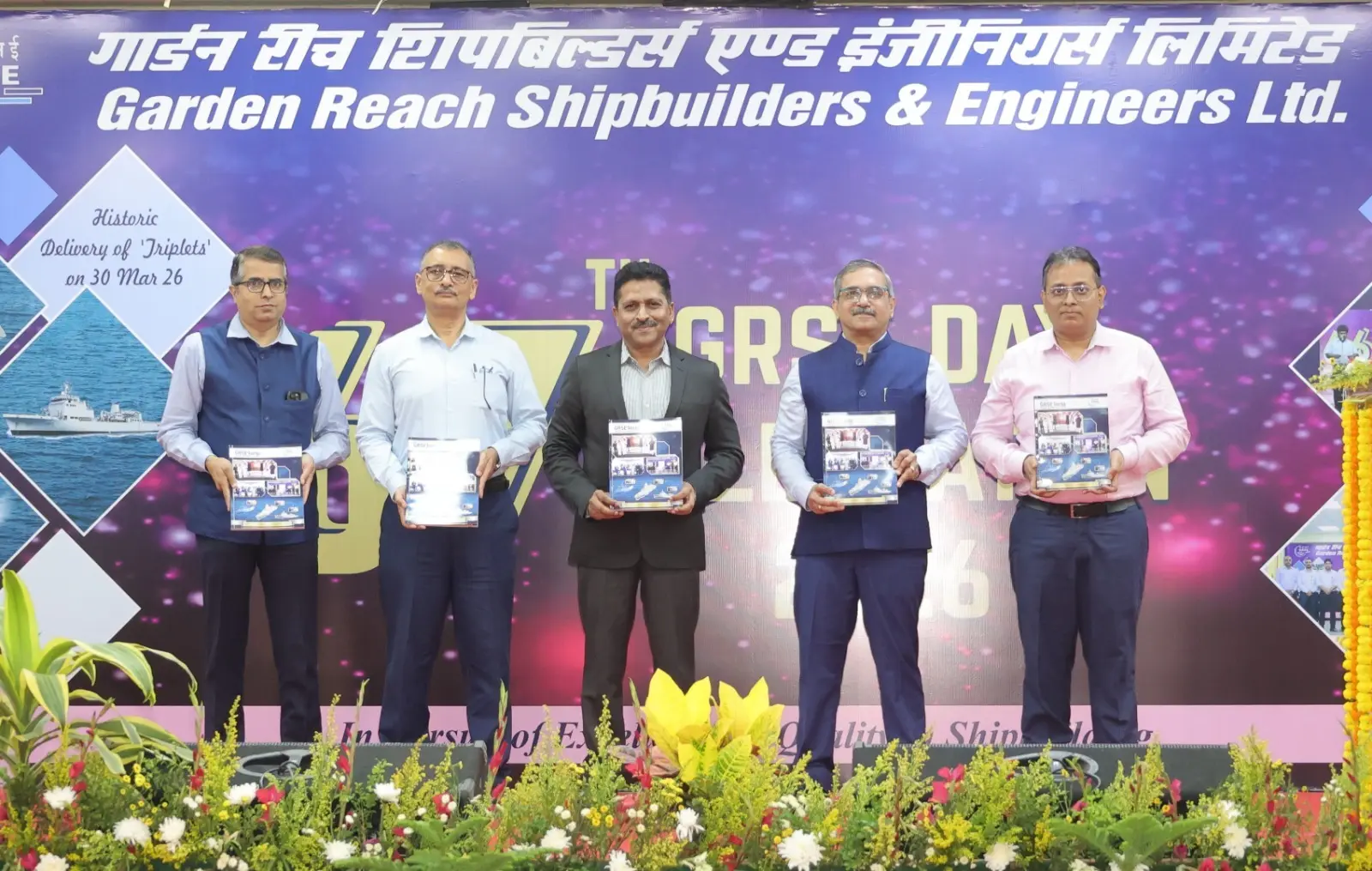Legacy That Leads: GRSE’s 67th Raising Day Highlights Achievements In Naval Shipbuilding And Employee Recognition