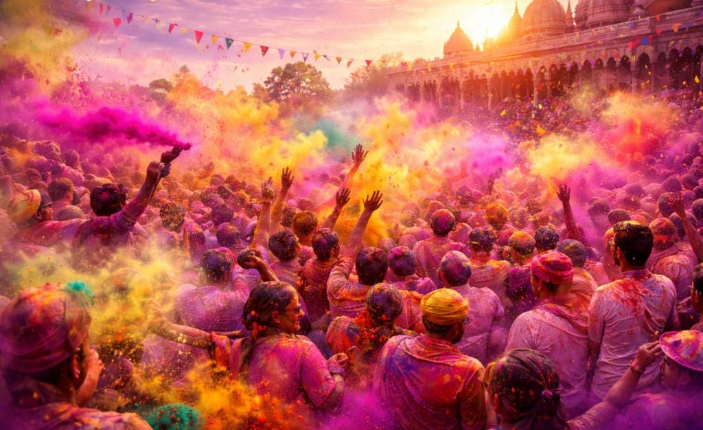 Today India’s Festive Economy Blooms As Holi Trade Surges Past ₹80,000 Crore