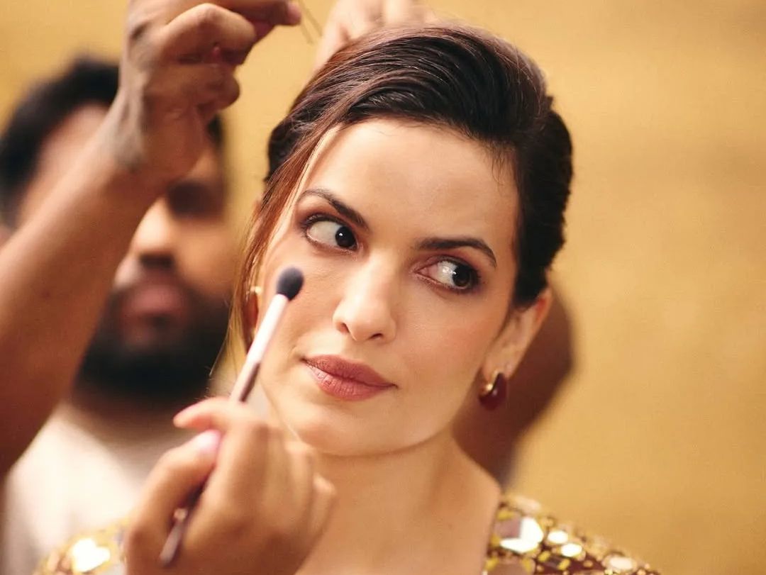 Golden Hour Glam: Natasa Stankovic Shines In Abu Jani Sandeep Khosla Couture