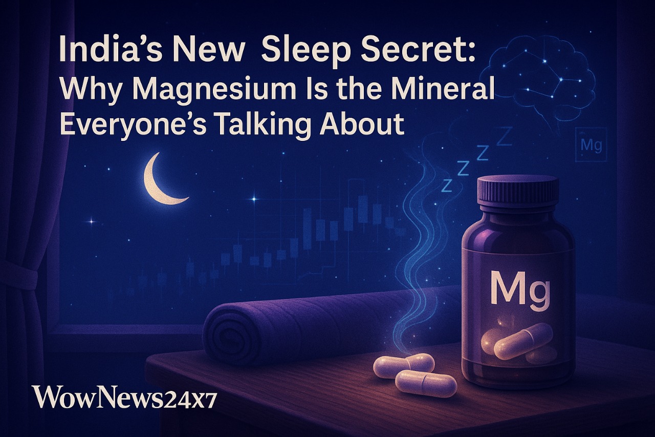 India’s New Sleep Secret: Why Magnesium Is the Mineral Everyone’s Talking About