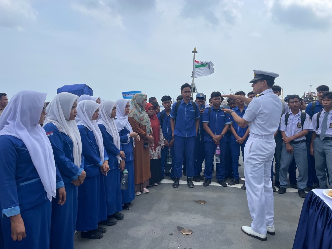 Indian Navy’s First Training Squadron Strengthens Maritime Bonds In Indonesia