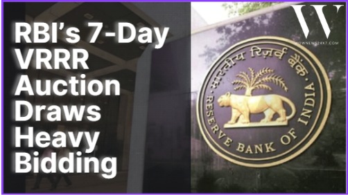 RBI Absorbs ₹2 Trillion Liquidity As Banks Flood 7-Day VRRR Auction With ₹2.28 Trillion Bids