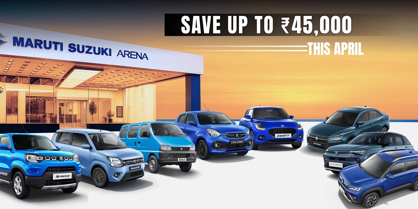 Maruti Suzuki Arena Models Get Discounts Up To ₹45,000 This April