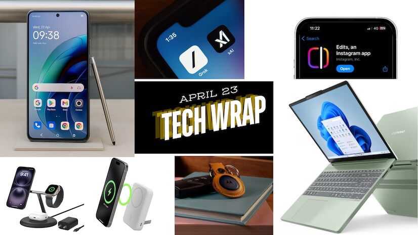 April 23 Tech Buzz: Instagram’s Edits, Moto’s Tracker, and Grok’s Visionary Leap