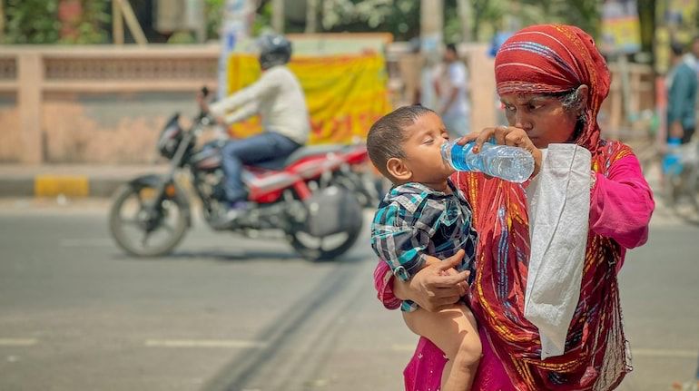 Sizzling Capital: Delhi Blazes to 42.1°C, Marking a Three-Year High