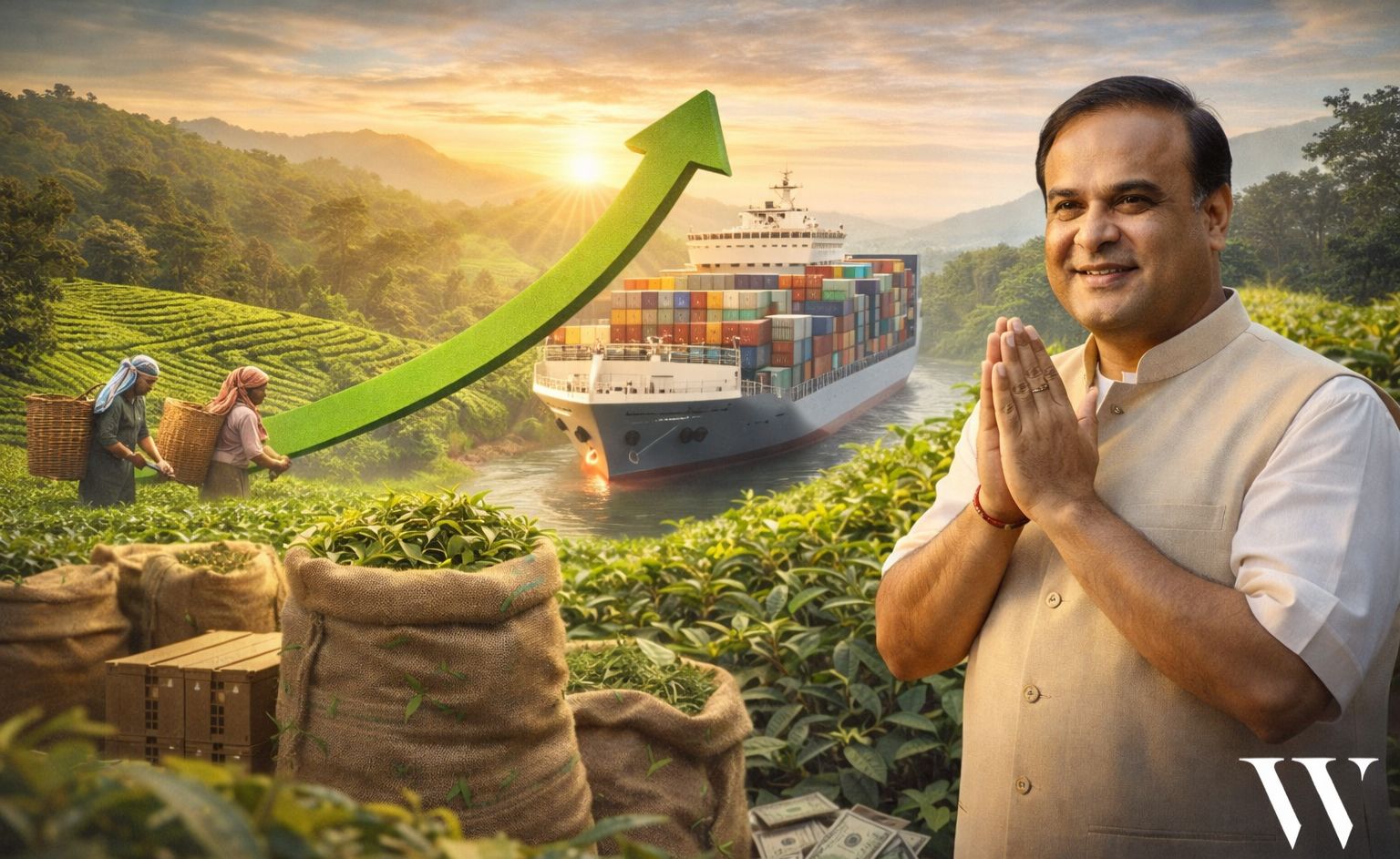 Assam Tea Exports Surge: 40 Million Kg Growth Marks Historic Milestone