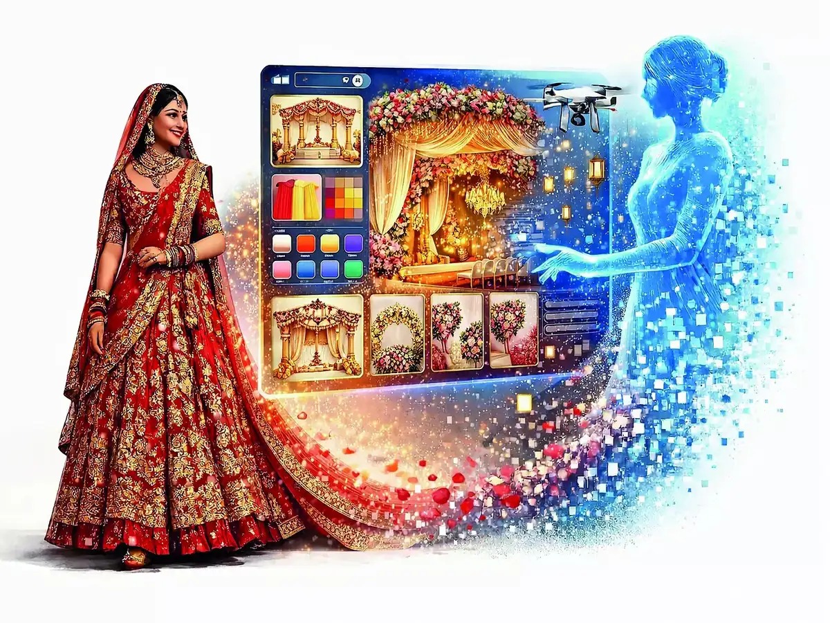 Maid Of Honour Goes Digital: AI Joins The Big Fat Indian Wedding