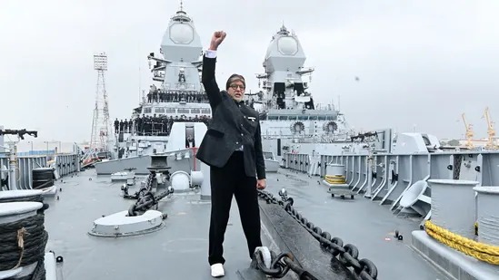 Amitabh Bachchan’s Day on Navy Warship: A Journey of Pride, Reflection, and National Gratitude
