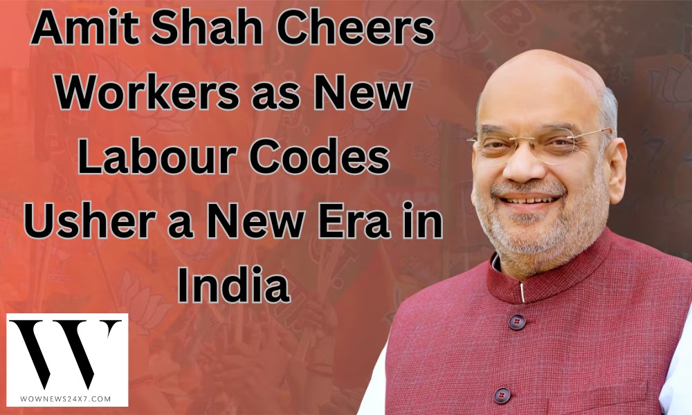 Nationwide Labour Codes Rollout: Amit Shah’s Message of Empowerment to Workers