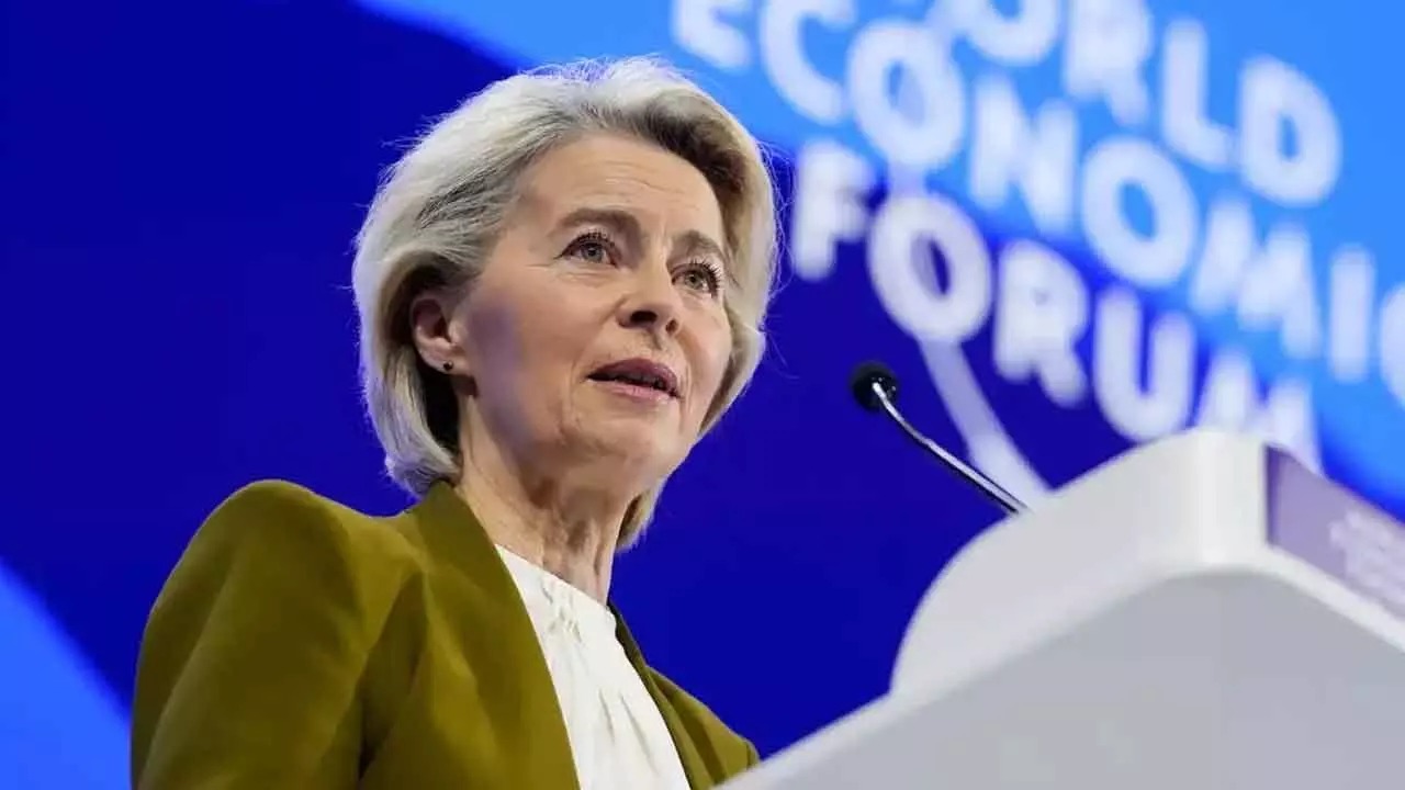 EU Chief Calls India-EU Trade Pact “Mother of All Deals” at Davos