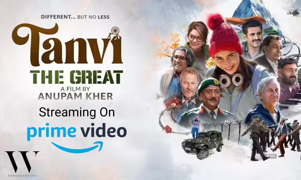 Tanvi The Great Now Streaming: A Heartfelt Story of Dreams, Determination, and Patriotism