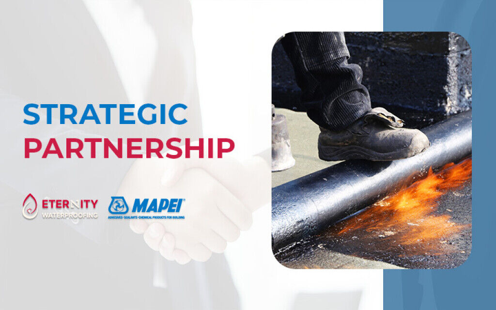 Seal the Deal: Eternity and Mapei Join Forces for Waterproofing!