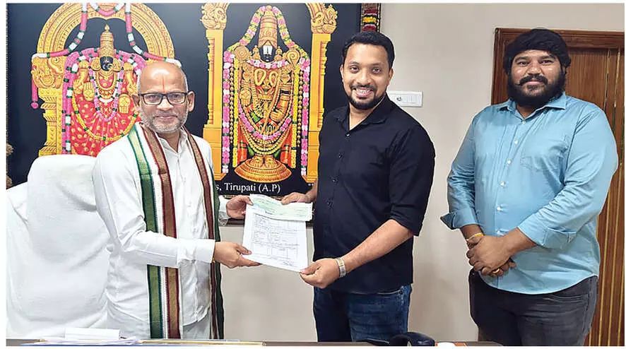 Anonymous Bengaluru Devotee Donates Rs 1 Crore to TTD’s Medical Aid Scheme, Strengthening Temple’s Humanitarian Outreach