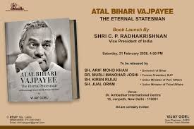 Vice President Radhakrishnan Releases Coffee Table Book Honouring Vajpayee’s Legacy