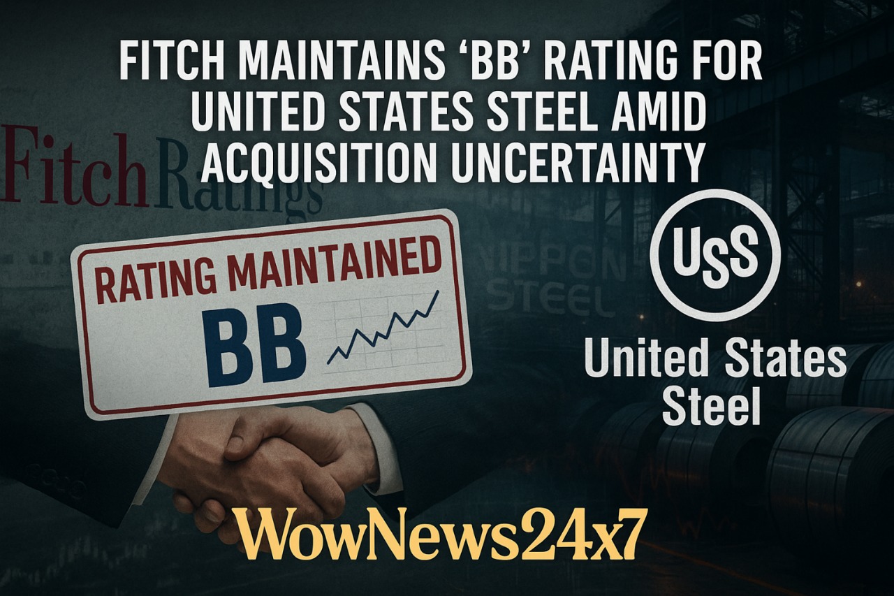 Fitch Maintains ‘BB’ Rating for U.S. Steel Amid Acquisition Uncertainty