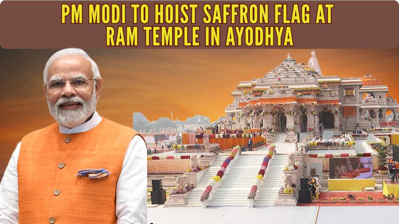 The Flag of Faith: Ayodhya Braces for Modi’s Historic Ceremony