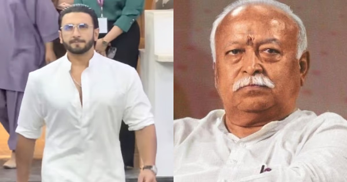 Ranveer’s Reel Meets Real: Actor Steps Into RSS Spotlight