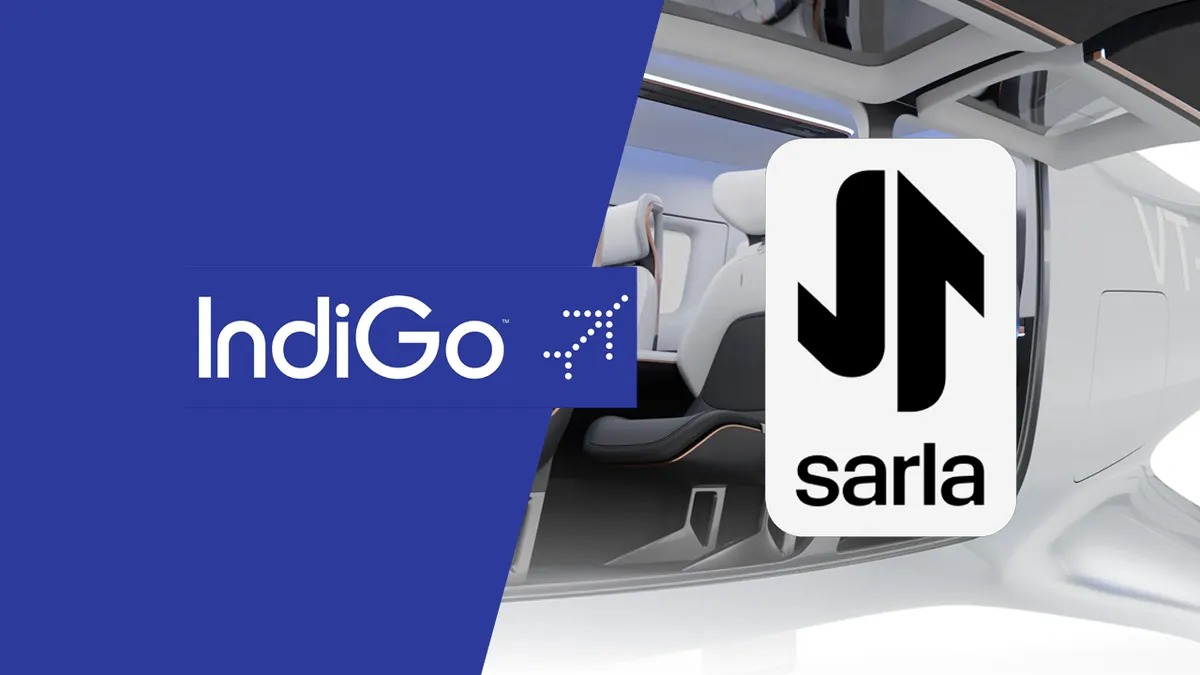 IndiGo Enters Air Taxi Race With Sarla Aviation Investment