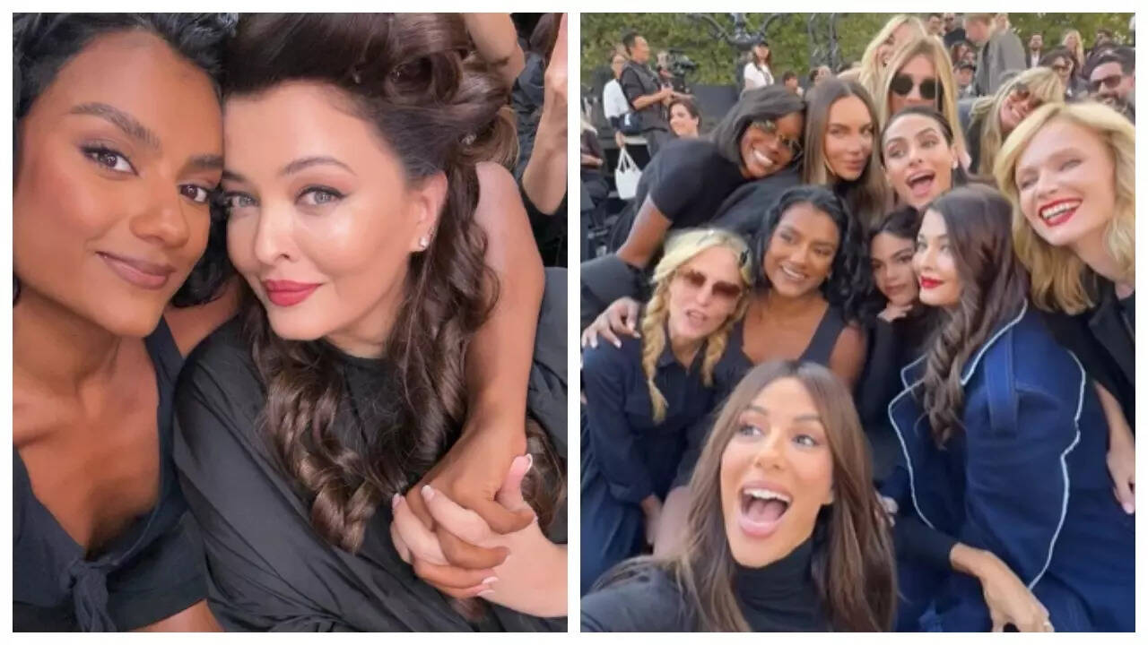 Glamour Meets Grace: Aishwarya Rai Bachchan And Simone Ashley Steal Spotlight At Paris Fashion Week 2025