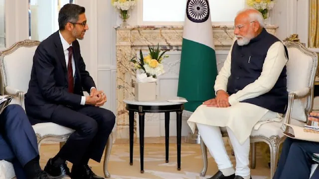 Google CEO Sundar Pichai Meets PM Modi, Discusses AI Opportunities for India