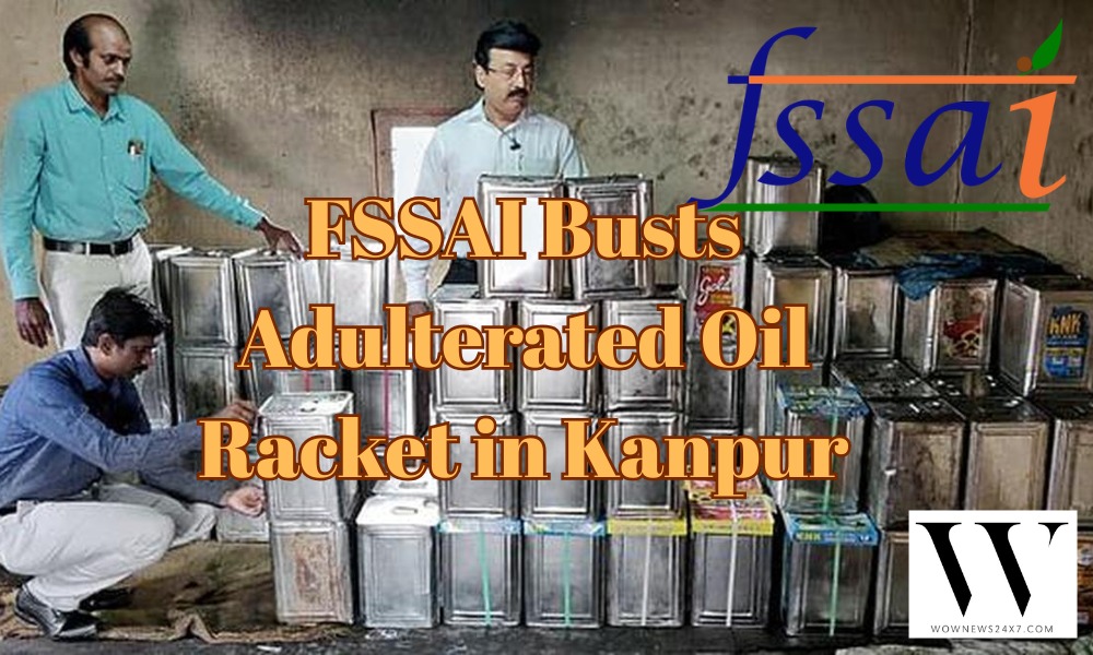 Public Health Shielded: FSSAI Busts Massive Adulterated Oil Racket in Kanpur