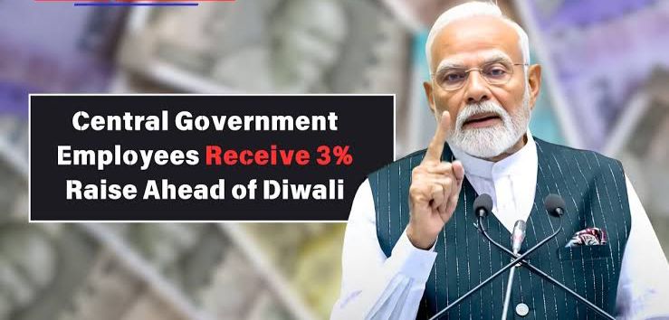 DA Hike September 2025: Festive Cheers for Central Government Employees as Dearness Allowance Rises