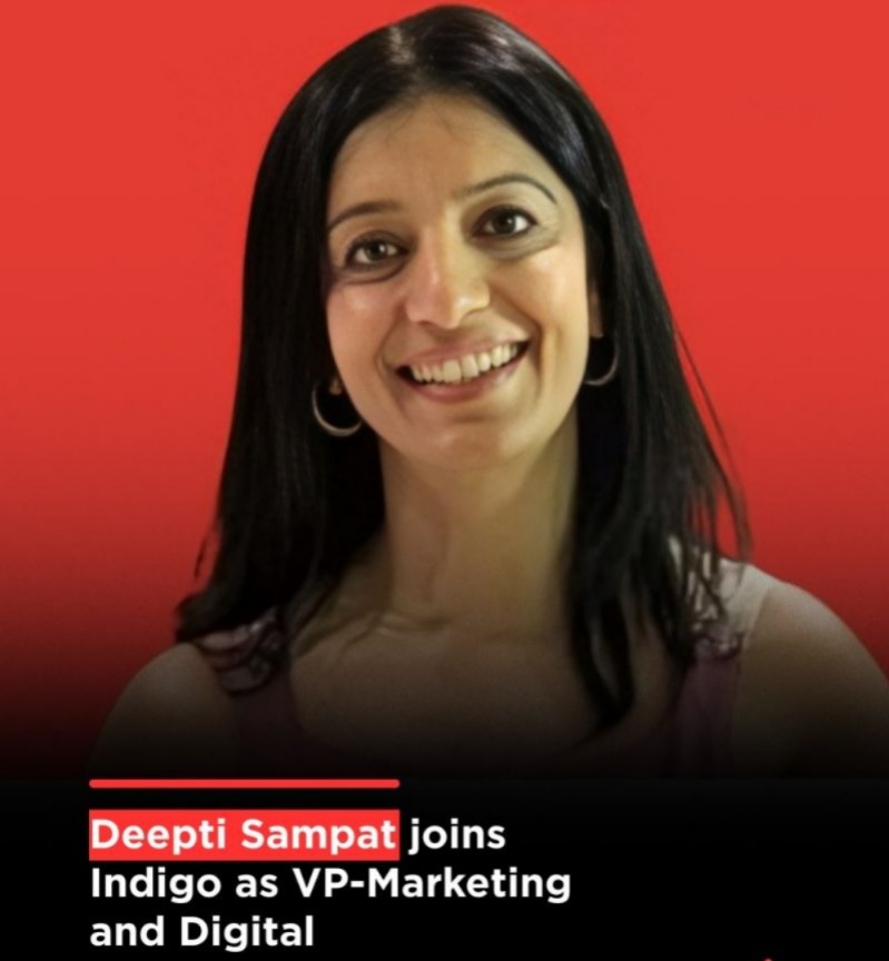 Leadership Shift At IndiGo: Deepti Sampat Appointed VP-Marketing And Digital