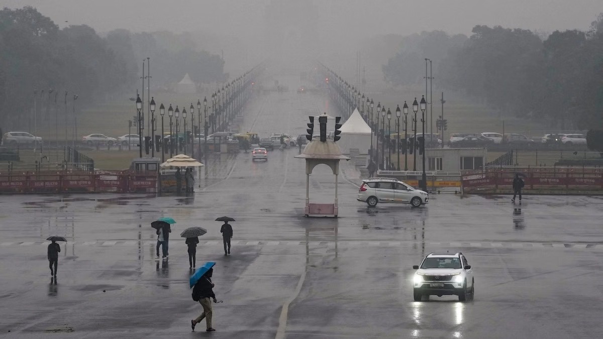 Delhi Weather Today: Morning Rains Lash Capital, IMD Issues Alert
