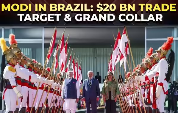 Defense, Diesel, and Digital Dreams: India-Brazil Pact Packs a Punch